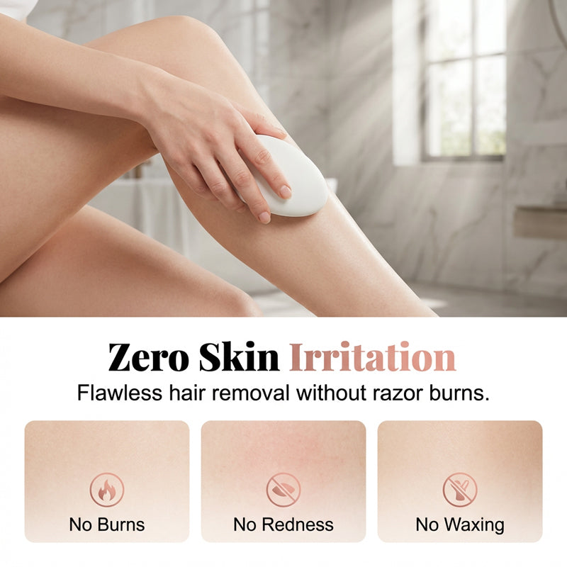 Outil d'épilation ergonomique avec capuchon de protection