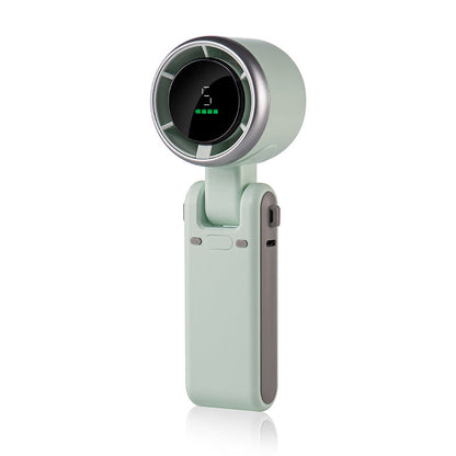🌀 Ventilateur pliable à 5 vitesses – Compact, puissant, rechargeable, fraîcheur nomade 💨🔘