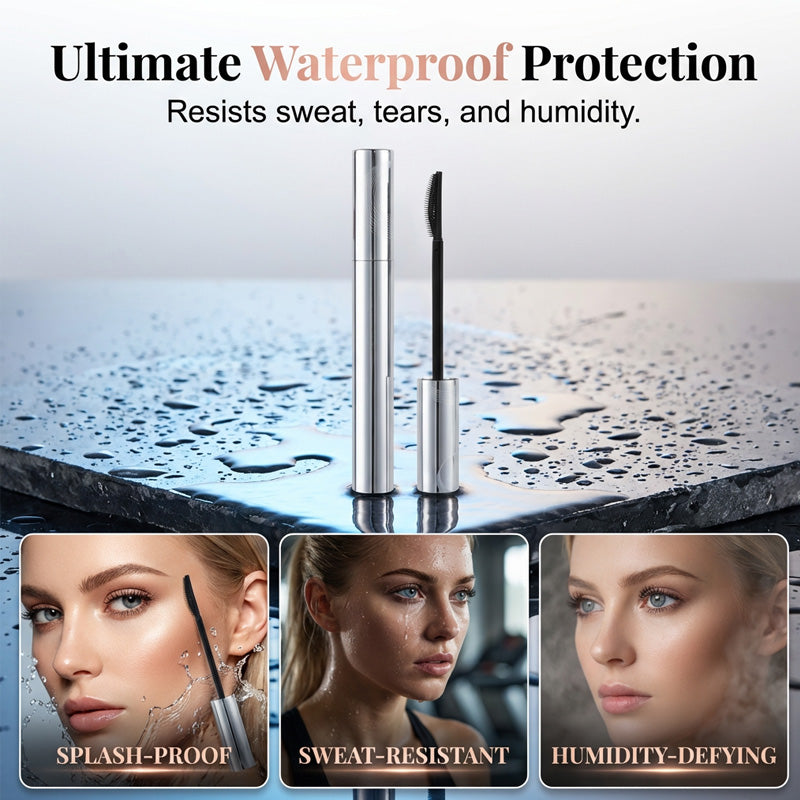 Mascara waterproof longue tenue – Effet allongeant
