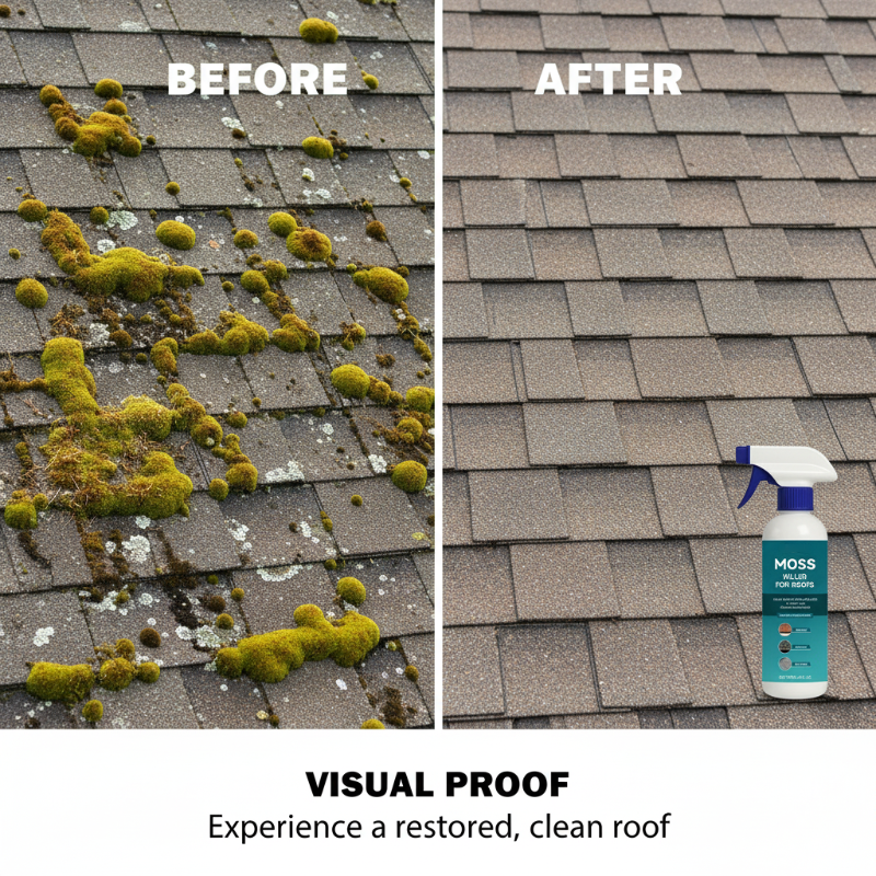 🌧️ Nettoyant multi-surfaces pour toitures anti-mousse et algues – Vaporisez, rincez et admirez le résultat ! 🏠✨ Efficace contre la mousse, doux pour les plantes – une toiture propre en quelques minutes. 🌿💧