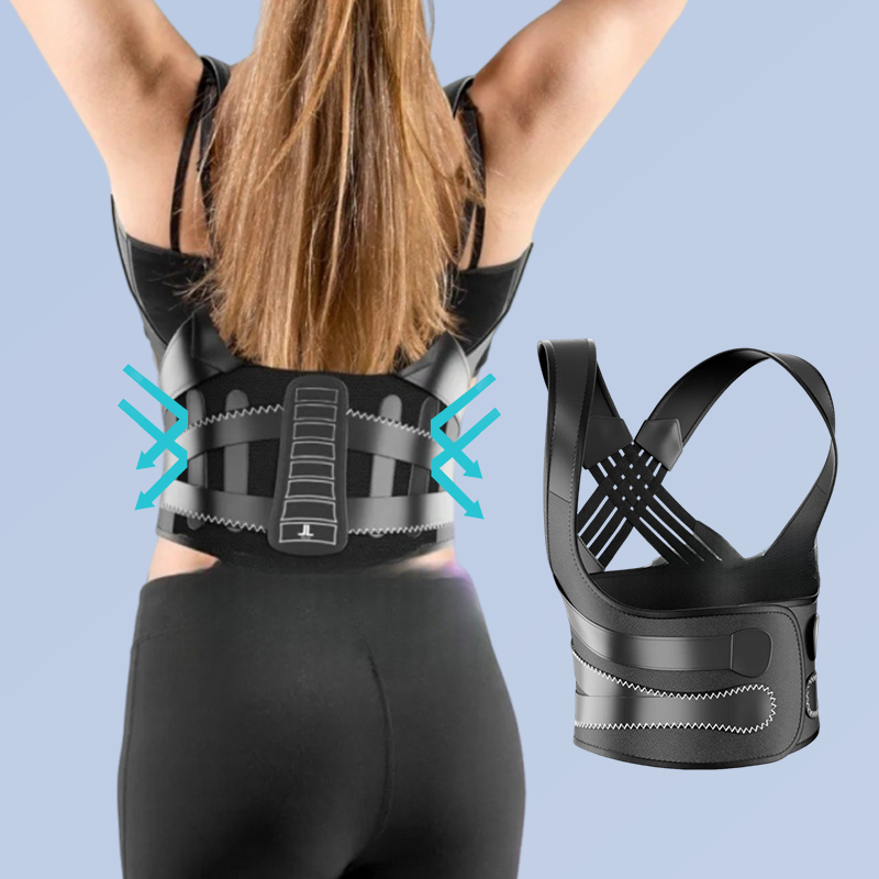 📢📢50 % DE RÉDUCTION !! ⏰Correcteur de posture dorsal universel, ajustable et fortement soutenant
