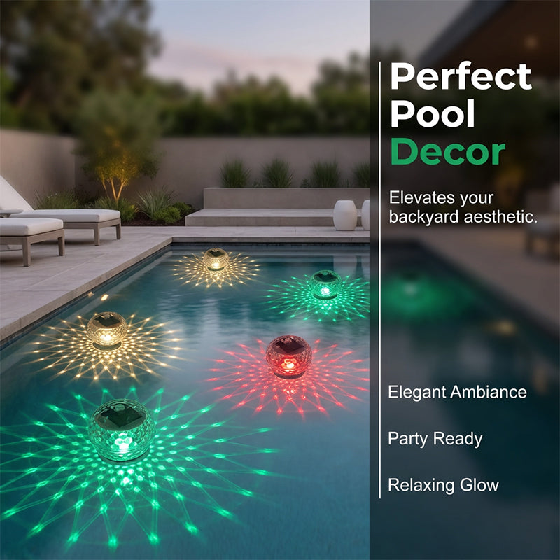 🔥 Nouveau best-seller ❤️‍🔥 Lampes flottantes solaires pour piscine