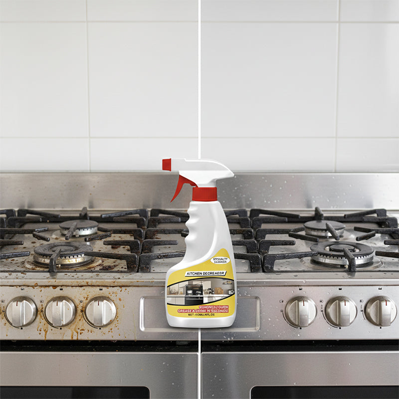 🧼 Dégraissant puissant pour cuisine – Vaporisez, essuyez, brille – sans rinçage ! 🍳✨ Puissant contre la graisse, doux pour les surfaces – le nouveau meilleur ami de votre cuisine. 💪🧽