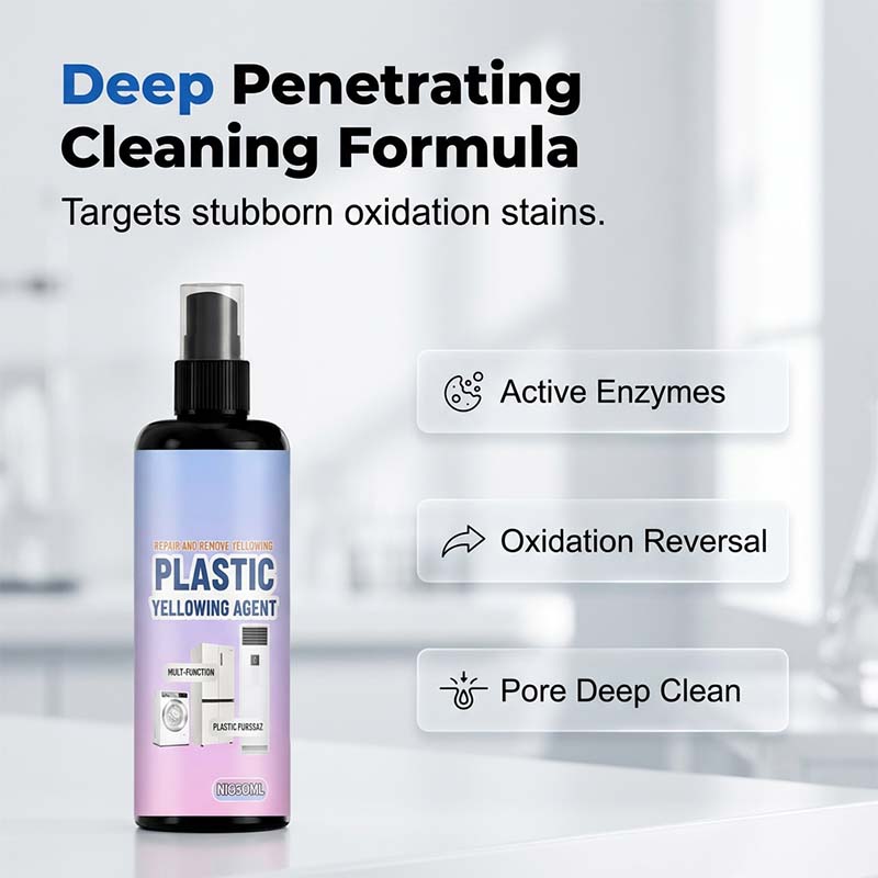 Spray multi-usages pour plastique jauni