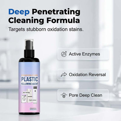 Spray multi-usages pour plastique jauni
