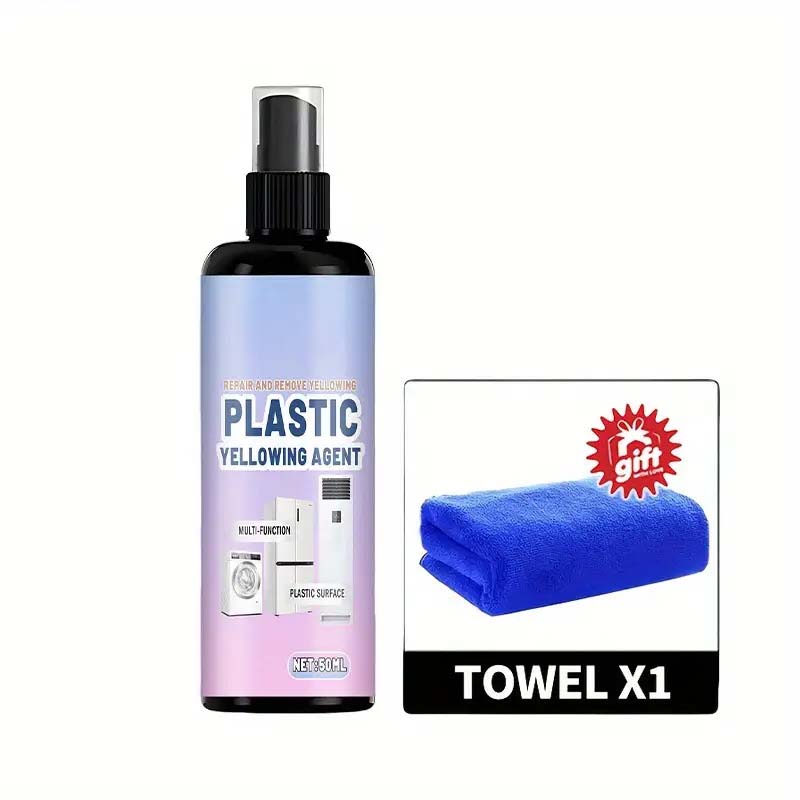 Spray multi-usages pour plastique jauni