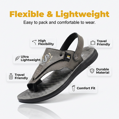 Sandales et pantoufles convertibles 2 en 1 pour hommes