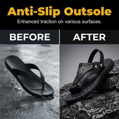 Sandales et pantoufles convertibles 2 en 1 pour hommes