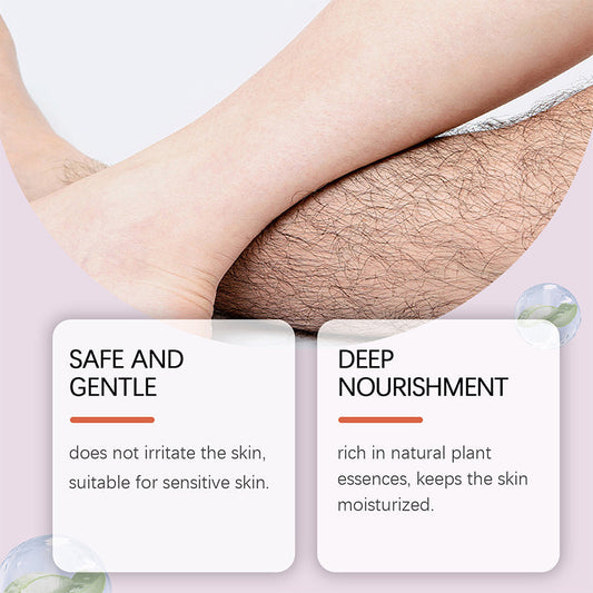 Crème dépilatoire douce pour le visage, les jambes et les aisselles