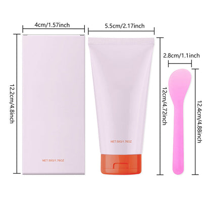 Crème dépilatoire douce pour le visage, les jambes et les aisselles