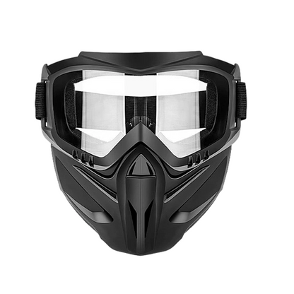Masque facial intégral détachable