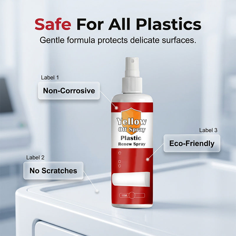 Nettoyant en aérosol Plastic Renew Yellow-Off