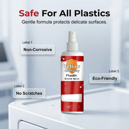 Nettoyant en aérosol Plastic Renew Yellow-Off