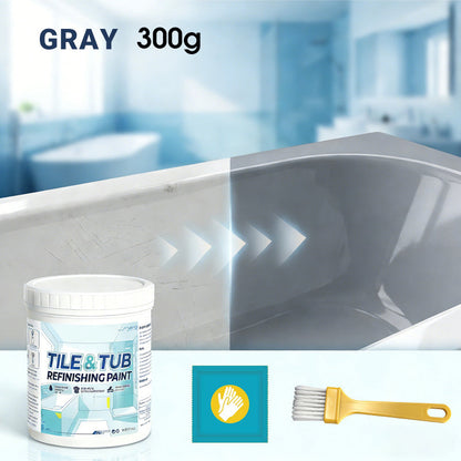 Kit de peinture de rénovation de qualité supérieure pour carrelage et baignoire