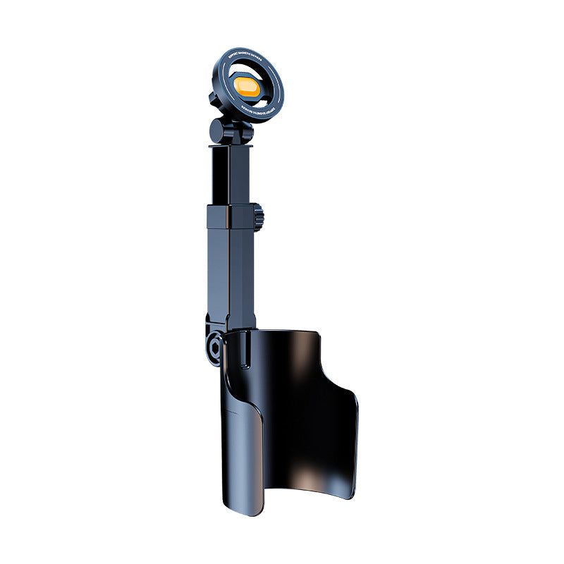 Support de téléphone pour porte-gobelet de voiture – Réglable à 360°, aimant N52 puissant, utilisation à une main, compatible avec tous les téléphones, modèles magnétique et à pince pour une conduite sécurisée