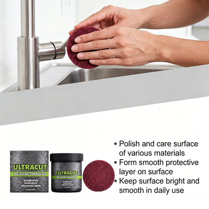 Polish tout-en-un pour surfaces – Avec pad applicateur