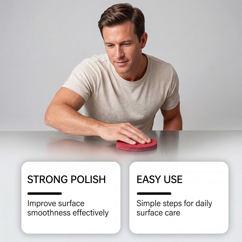 Polish tout-en-un pour surfaces – Avec pad applicateur