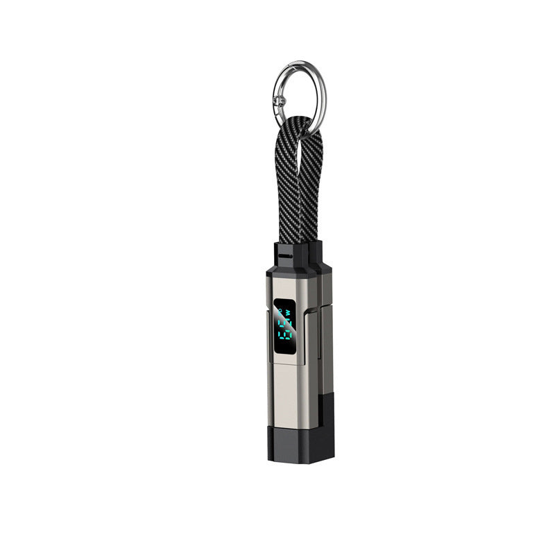 🔥PROMOTION EXCEPTIONNELLE : 50 % DE RÉDUCTION🔥Câble de recharge 4-en-1 avec écran numérique et porte-clés