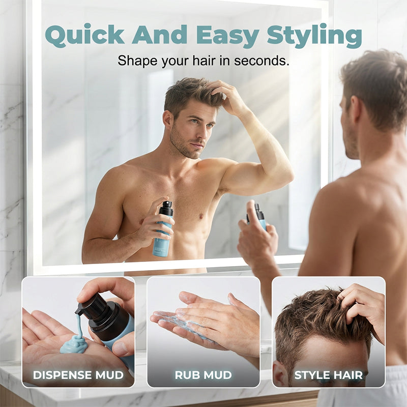 💈🌪️ Laque à l'argile mate, séchage ultra rapide ✨