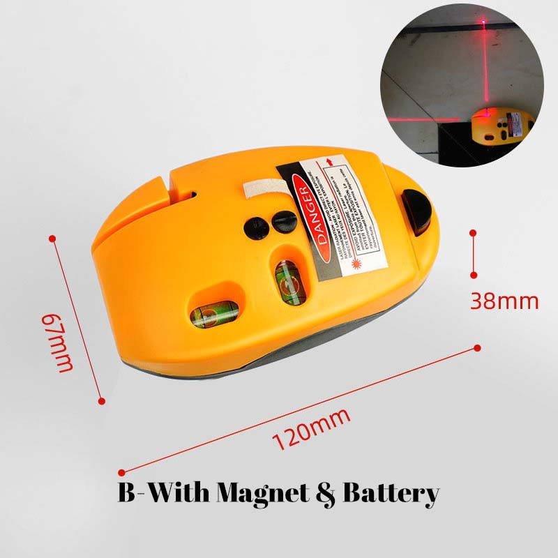 🌟 -50 % DE RÉDUCTION ! Niveau infrarouge 90° – Laser lumineux, précision d'angle droit. Parfait pour le carrelage, la charpente et l'accrochage d'œuvres. Améliorez vos projets DIY ! 🖼️✨