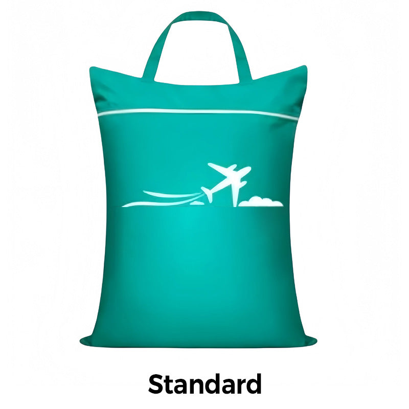 🧳💧 Large sac à linge de voyage imperméable – Doublure étanche, grande capacité, rangez vos vêtements mouillés ou sales sans risquer de contaminer le reste de la valise, le gardien de vos bagages bien secs 🩱🧦